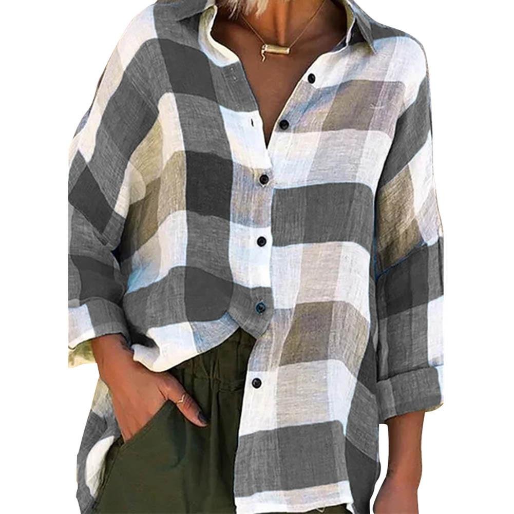 Plaid Blouse - Image 3