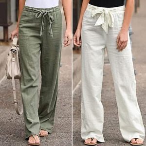 Cotton Linen Pants