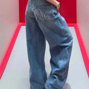2025SA Vintage High Waisted Jeans
