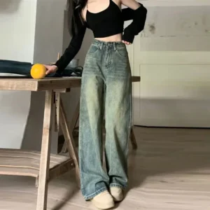 Vintage High-waisted Slimming Jeans