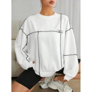 Casual Spring Autumn Fashionable Ladies' Hoodie